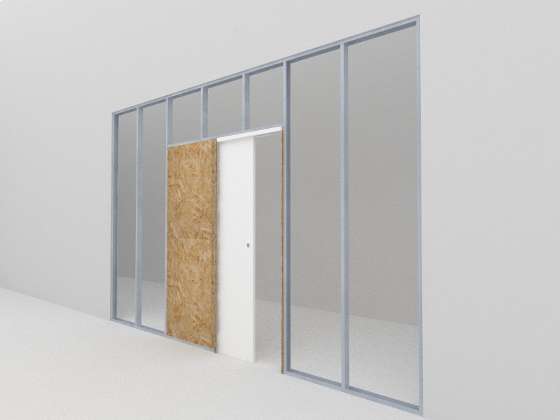 Portas de Correr Embutidas